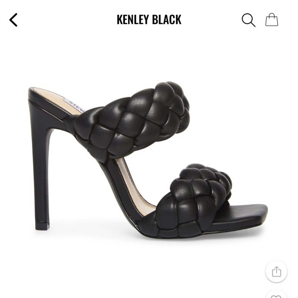 Steve Madden Kenley   Black size 9